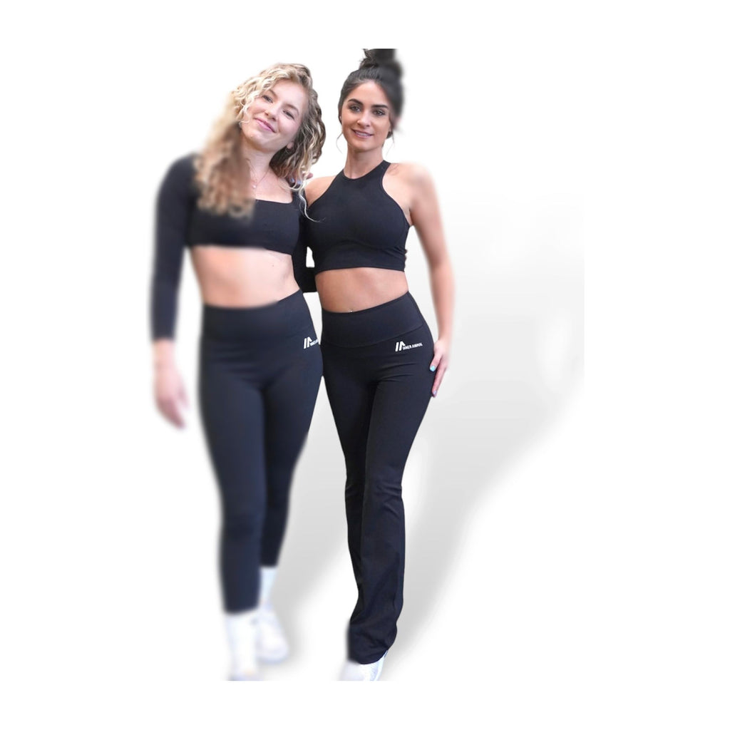 Smooth Bell Bottom Leggings